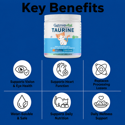 Stop the Silent Deficiency Before You See the Signs with Getmiovital™ Taurine Supplement